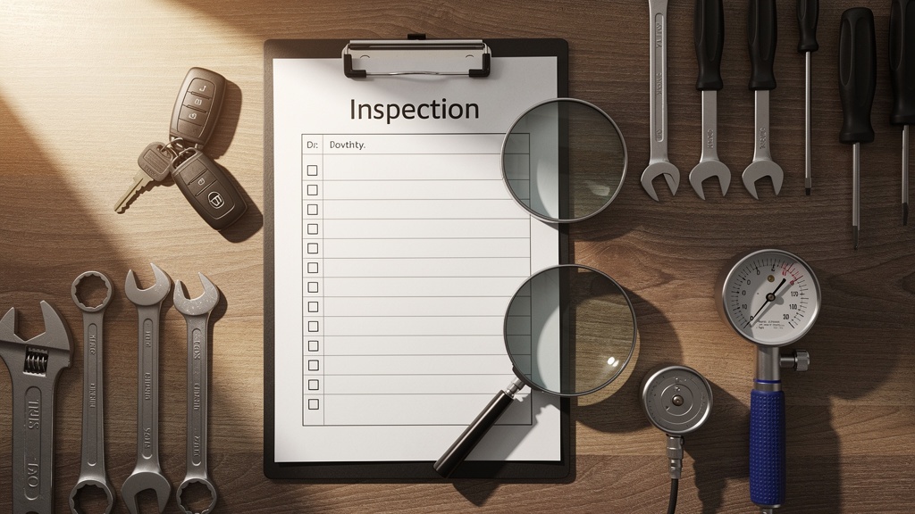 中古車購入前のチェックリスト