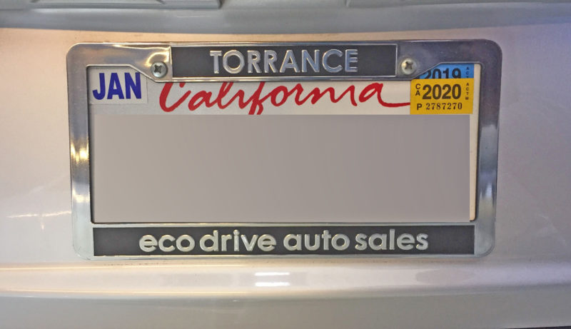 カリフォルニア州のレジストレーション更新方法 Eco Drive Auto Sales Leasing