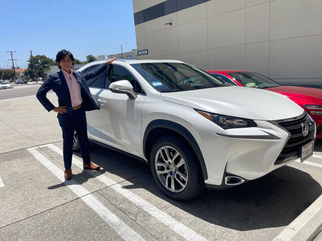 LA在住 W様 LEXUS Nx200t ご購入ありがとうございます。 | Eco Drive