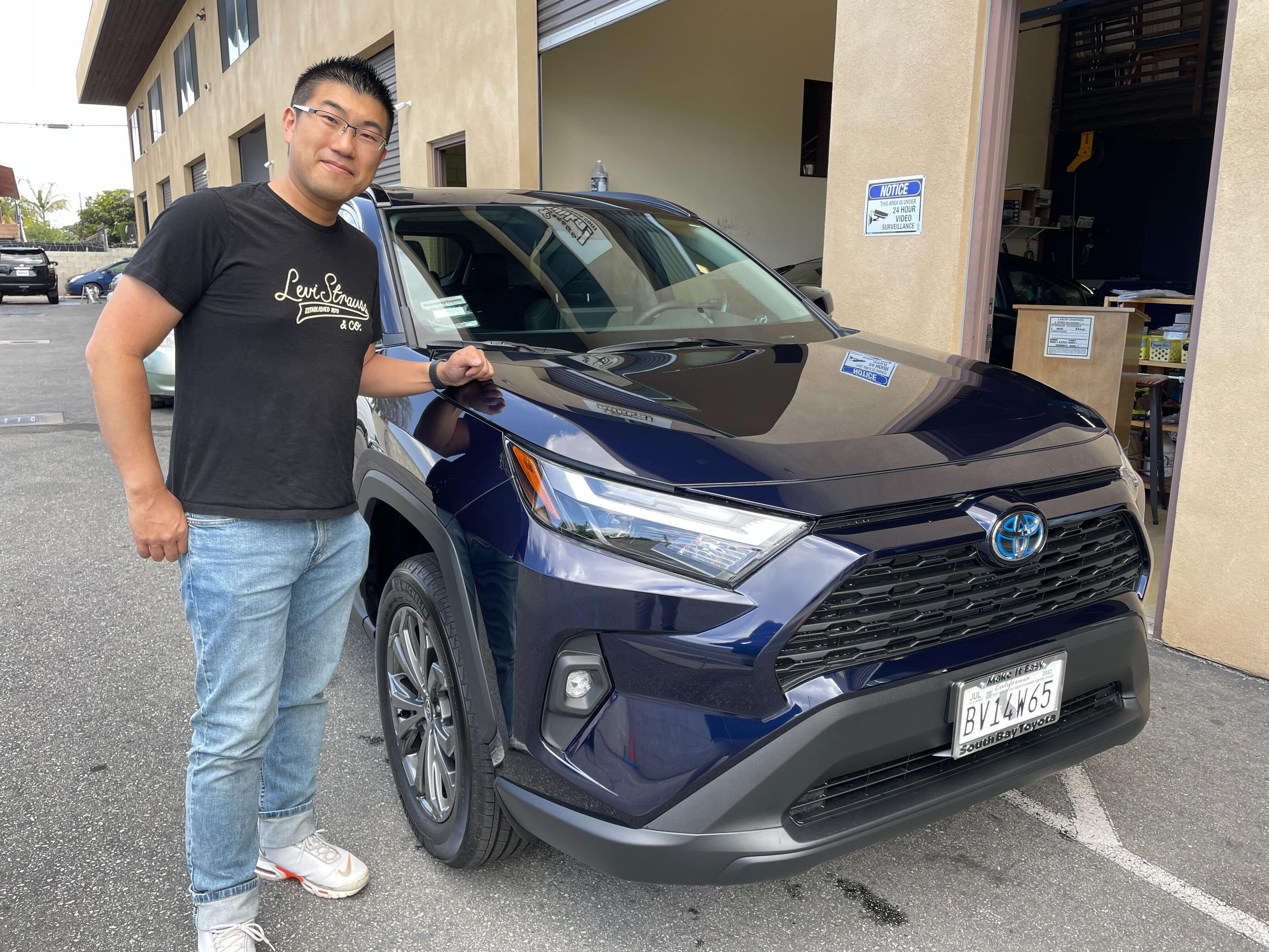 San Jose在住 K様 新車RAV4 Hybrid ご購入ありがとうございます  
