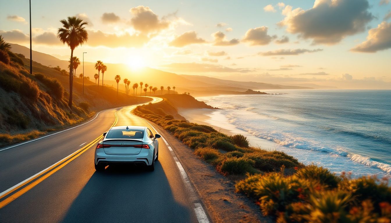 サンタモニカ周辺の海沿いドライブ