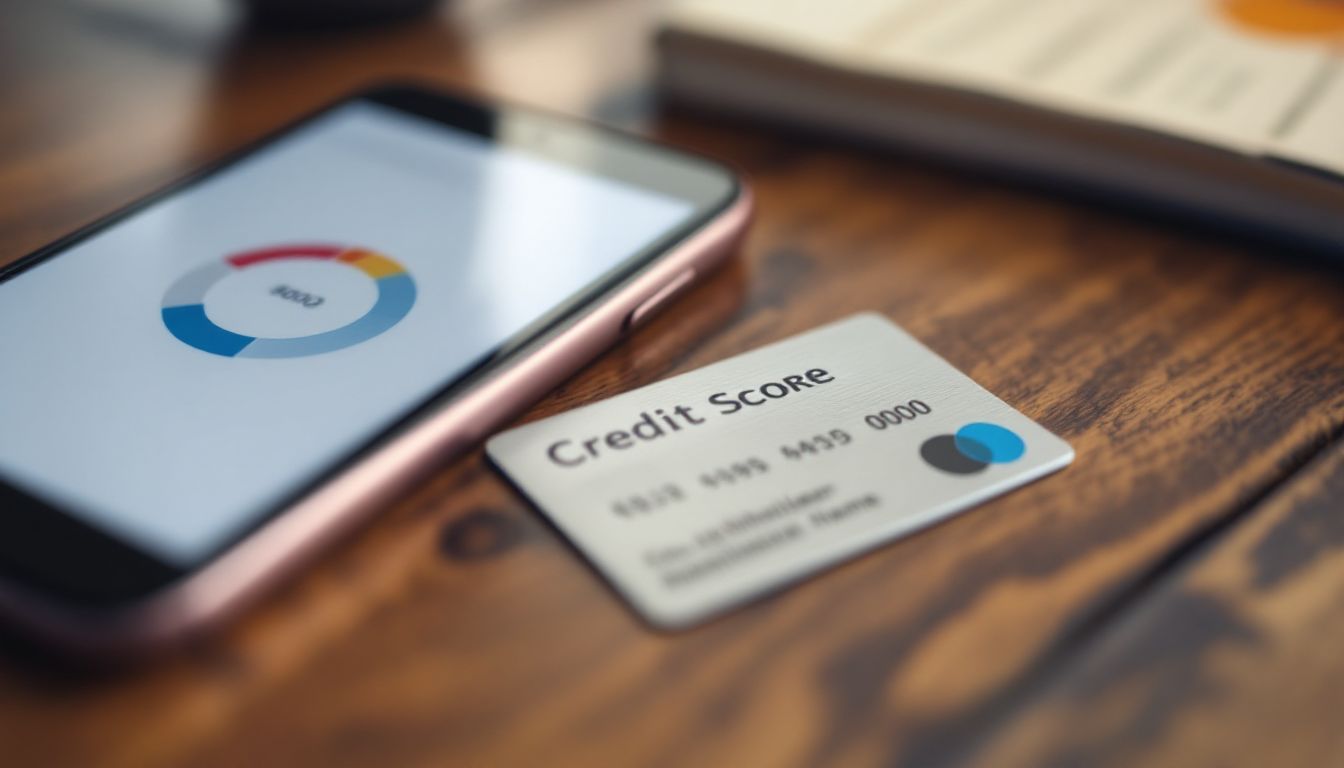 クレジットカードとクレジットスコアのイメージ