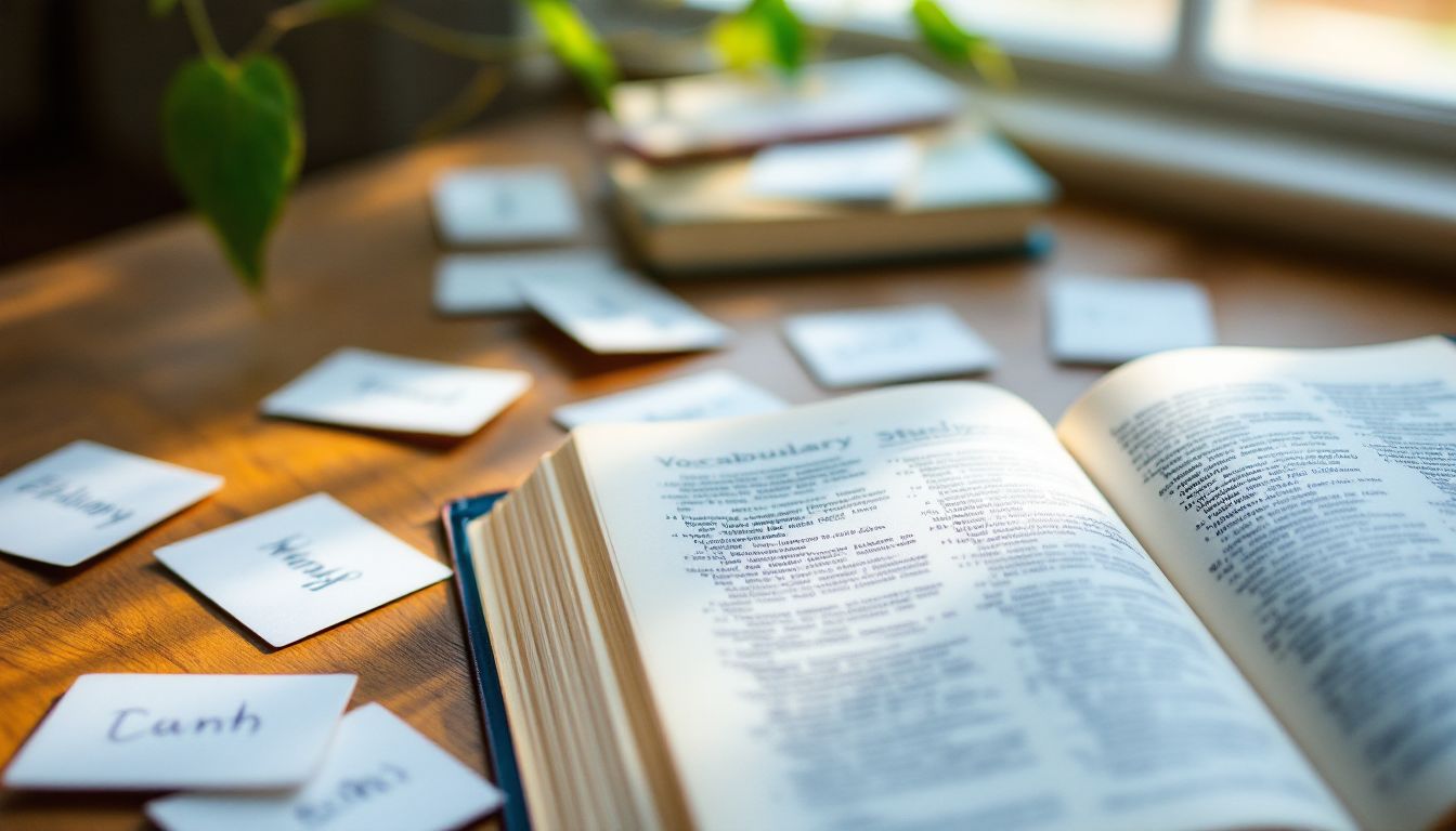 単語暗記の限界を表す学習机